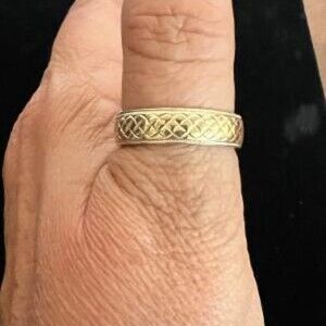 FC Mens 925/1/10 10kt Band